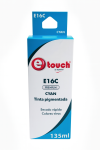 TINTA ETOUCH® CANON GI-16 170ML CYAN PIGMENTADA